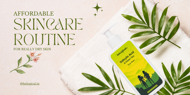 Affordable Skincare Routine for Really Dry Skin - Belogical Wellness ...