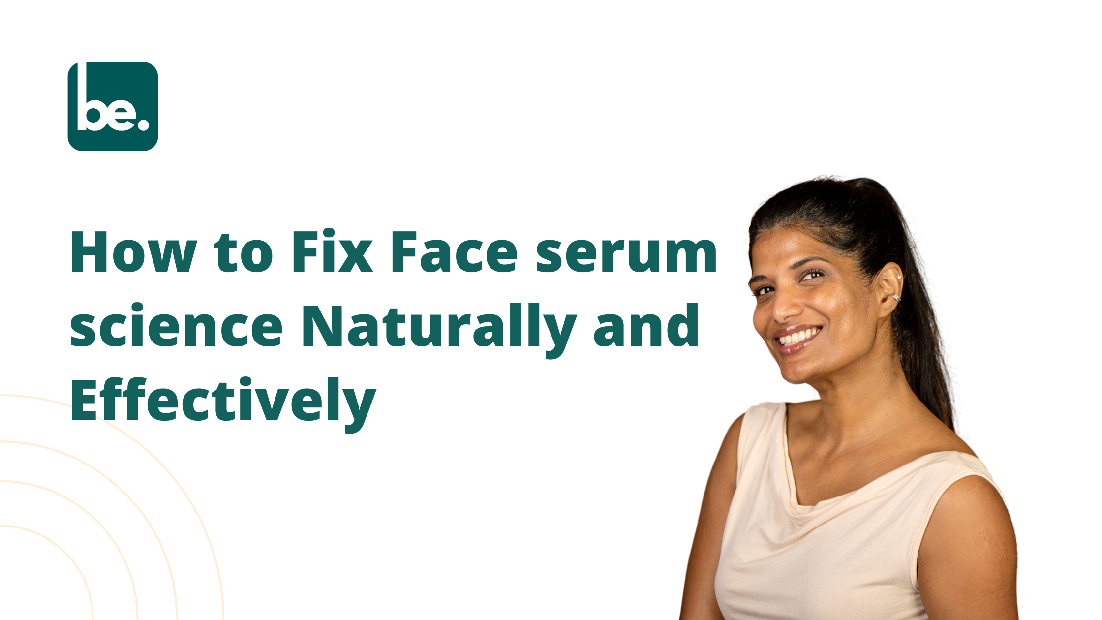 How to Fix Face serum science Naturally and Effectively