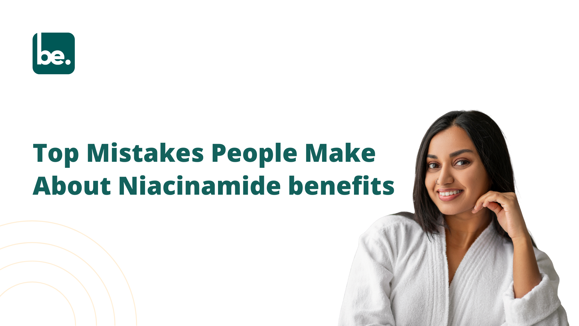 Top Mistakes People Make About Niacinamide benefits