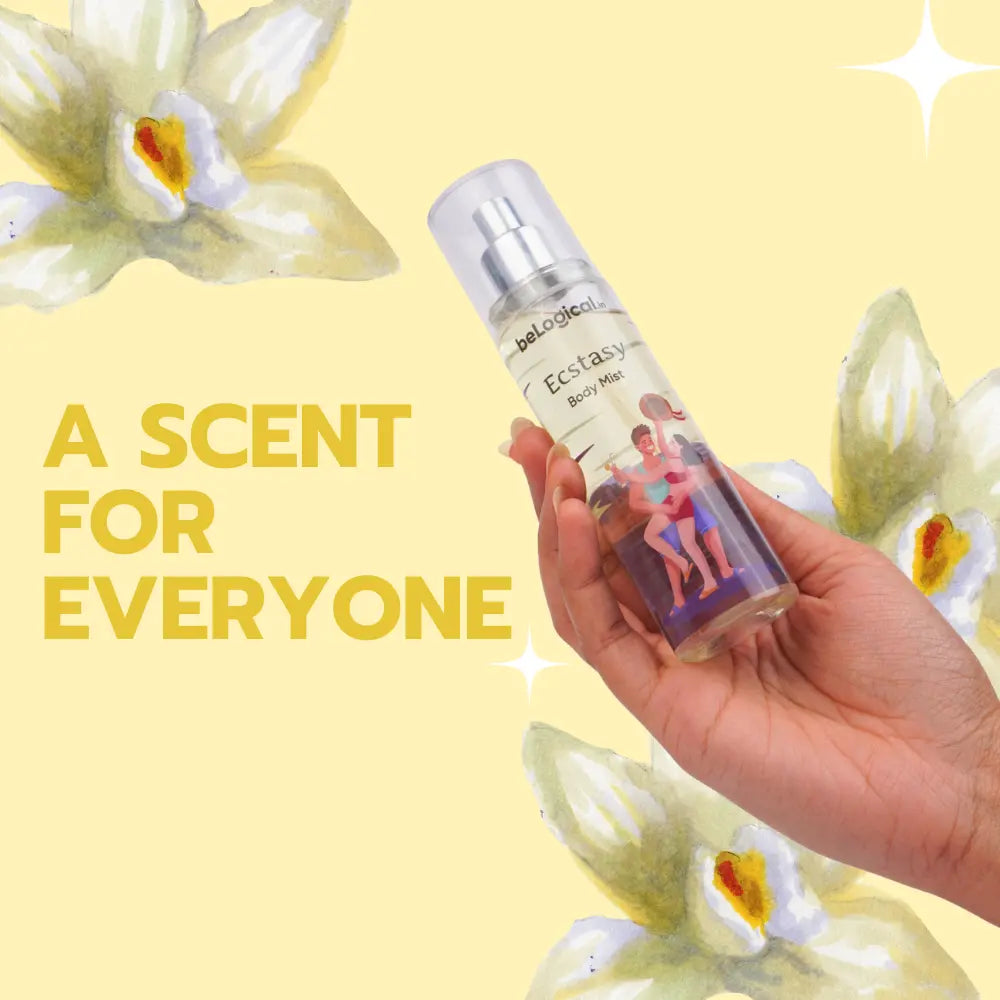 beLogical's Ecstacy Body Mist Sensual Fragrance Long-lasting