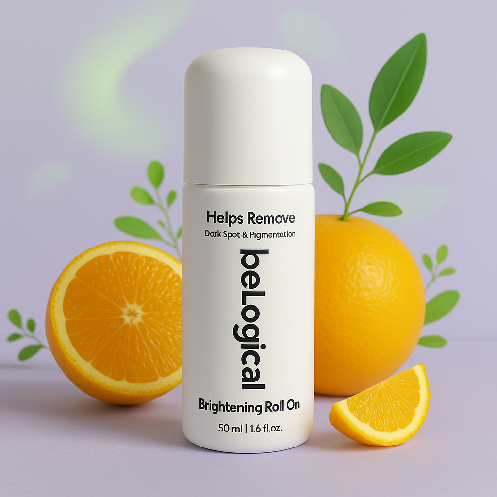 beLogical 3% AHA & BHA Underarm Roll On 50ml | 2% Mandelic Acid, 2% Lactic Acid, 2% Salicylic Acid | Reduces Pigmentation & Controls Odour