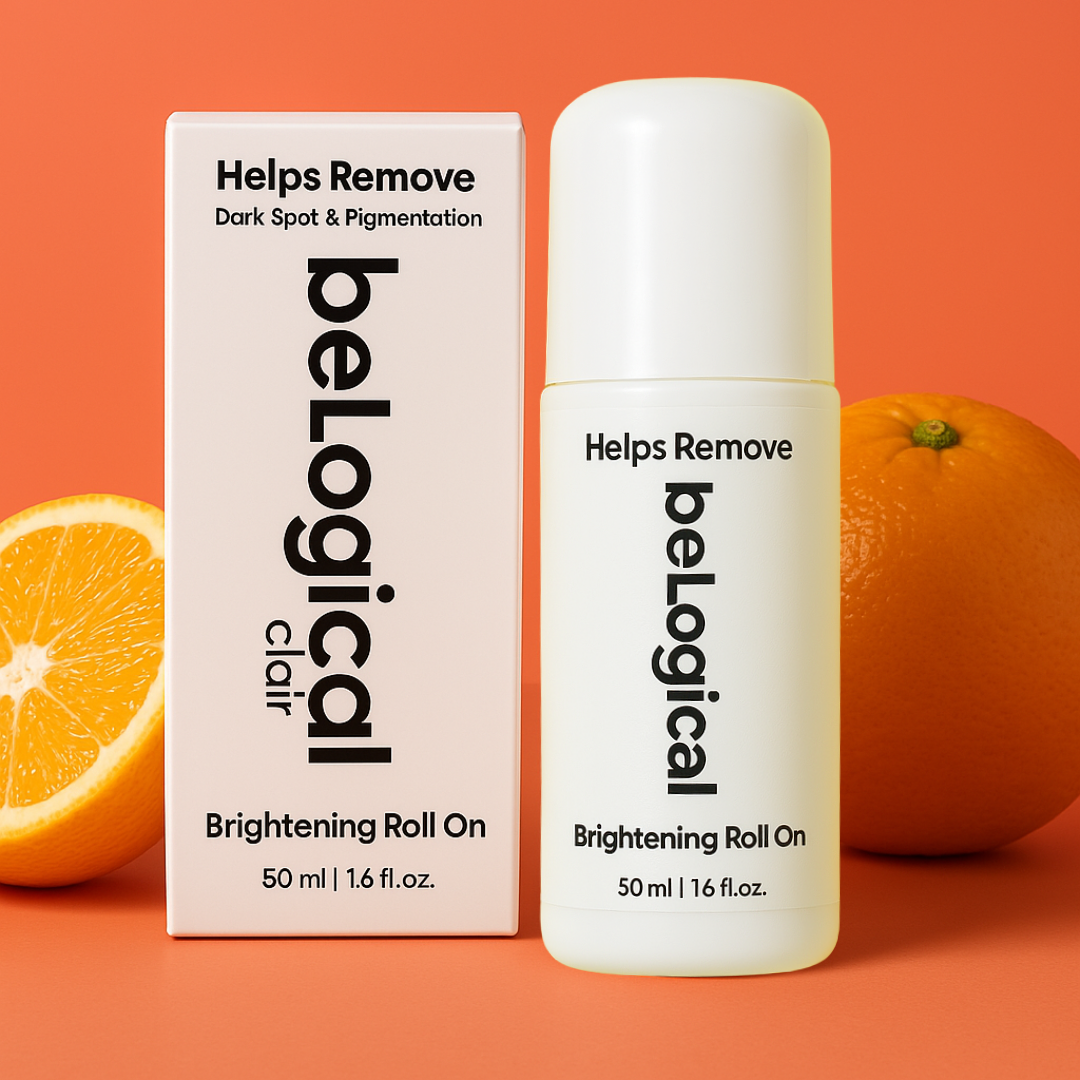 beLogical 3% AHA & BHA Underarm Roll On 50ml | 2% Mandelic Acid, 2% Lactic Acid, 2% Salicylic Acid | Reduces Pigmentation & Controls Odour