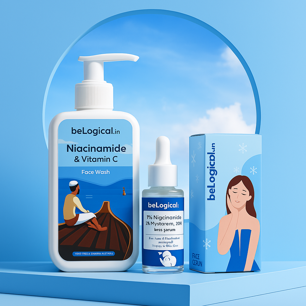 Niacinamide Skincare Duo | Cleanse | Repair