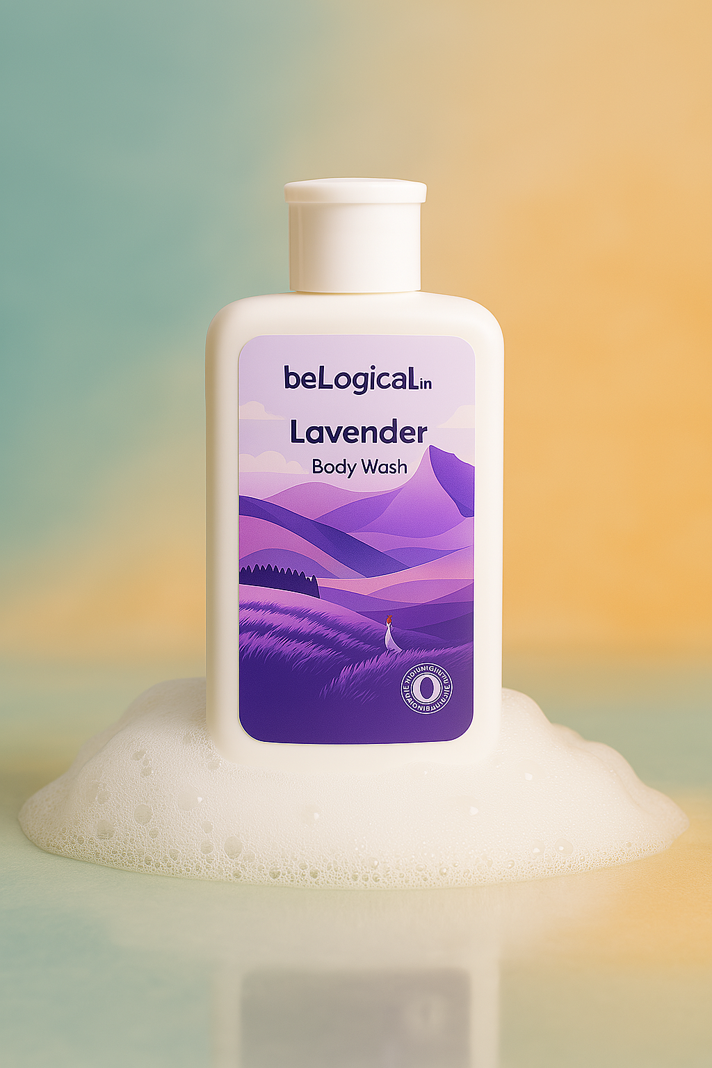 beLogical's Lavender Body Wash | Calming & Hydrating | Daily use body wash | Sulfate-free | 225ml
