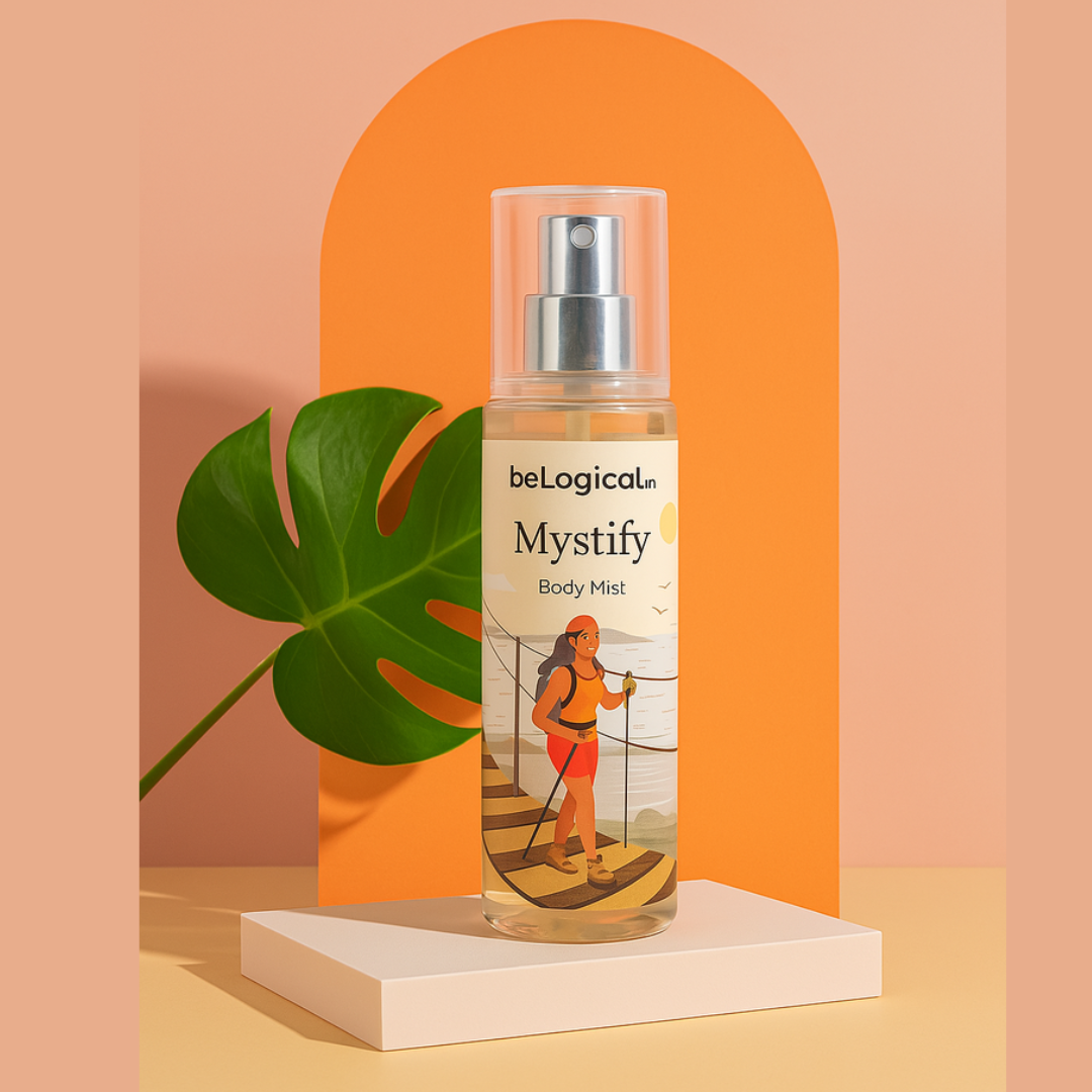 beLogical's Mystify Body Mist | Fresh & Floral Fragrance | Long-Lasting Fragrance | Body Mist | 100ml